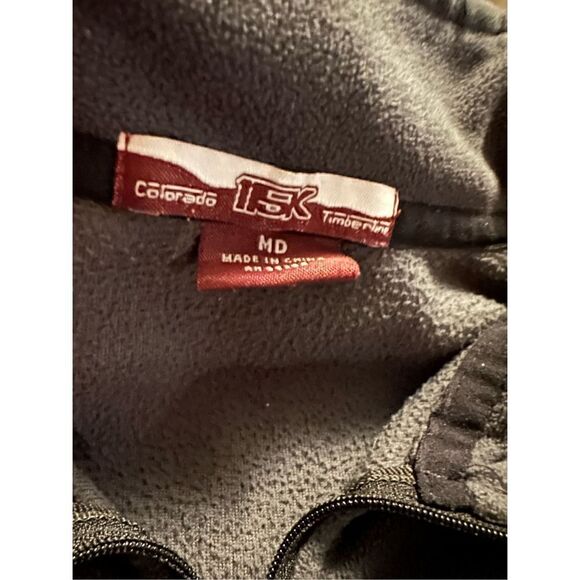 Colorado Timberline Mens 1/4 Zip Pullover Fleece Sweater Blackjack Eagle Size M - Picture 4 of 6